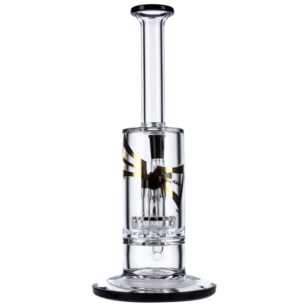 Evolution Each Evolution Super Cell Dual Use Water Pipe w/ Dome Bowl & Banger  - Black - 9.5in. Dab Rigs