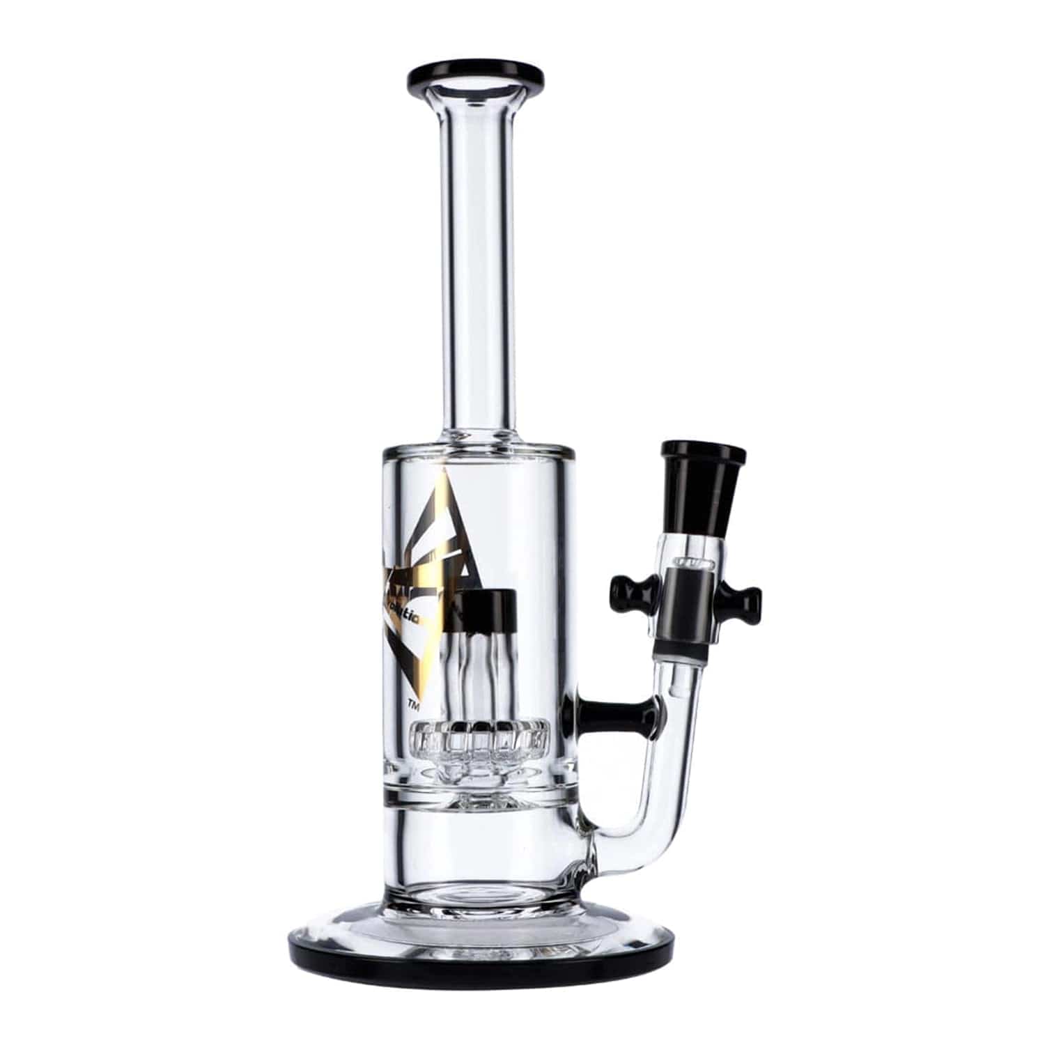 Evolution Each Evolution Super Cell Dual Use Water Pipe w/ Dome Bowl & Banger  - Black - 9.5in. Dab Rigs