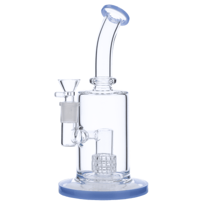 Valiant Each Valiant Bent Neck Water Pipe w/ Matrix Perc - Assorted - 8in. Bongs