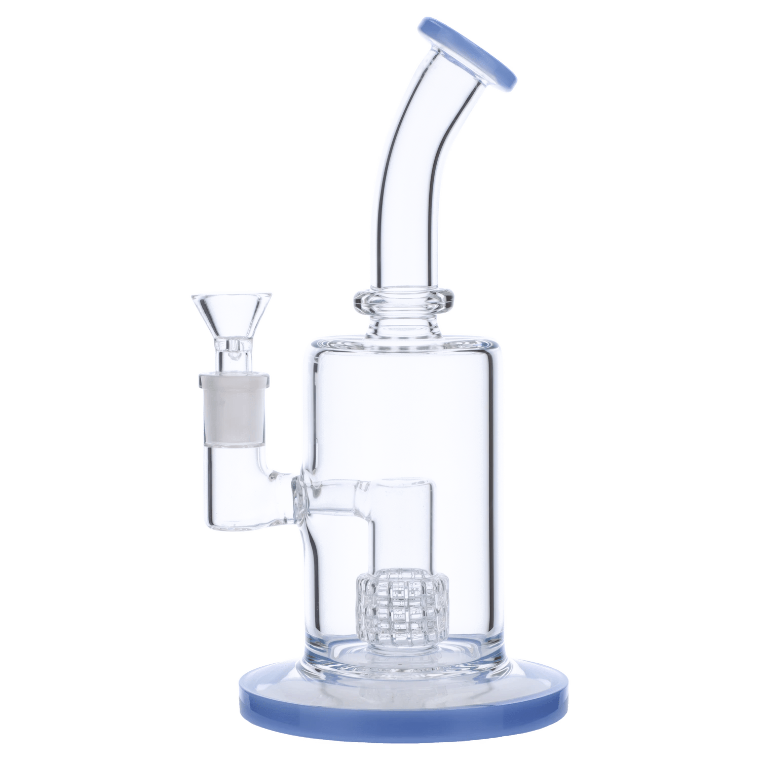 Valiant Each Valiant Bent Neck Water Pipe w/ Matrix Perc - Assorted - 8in. Bongs