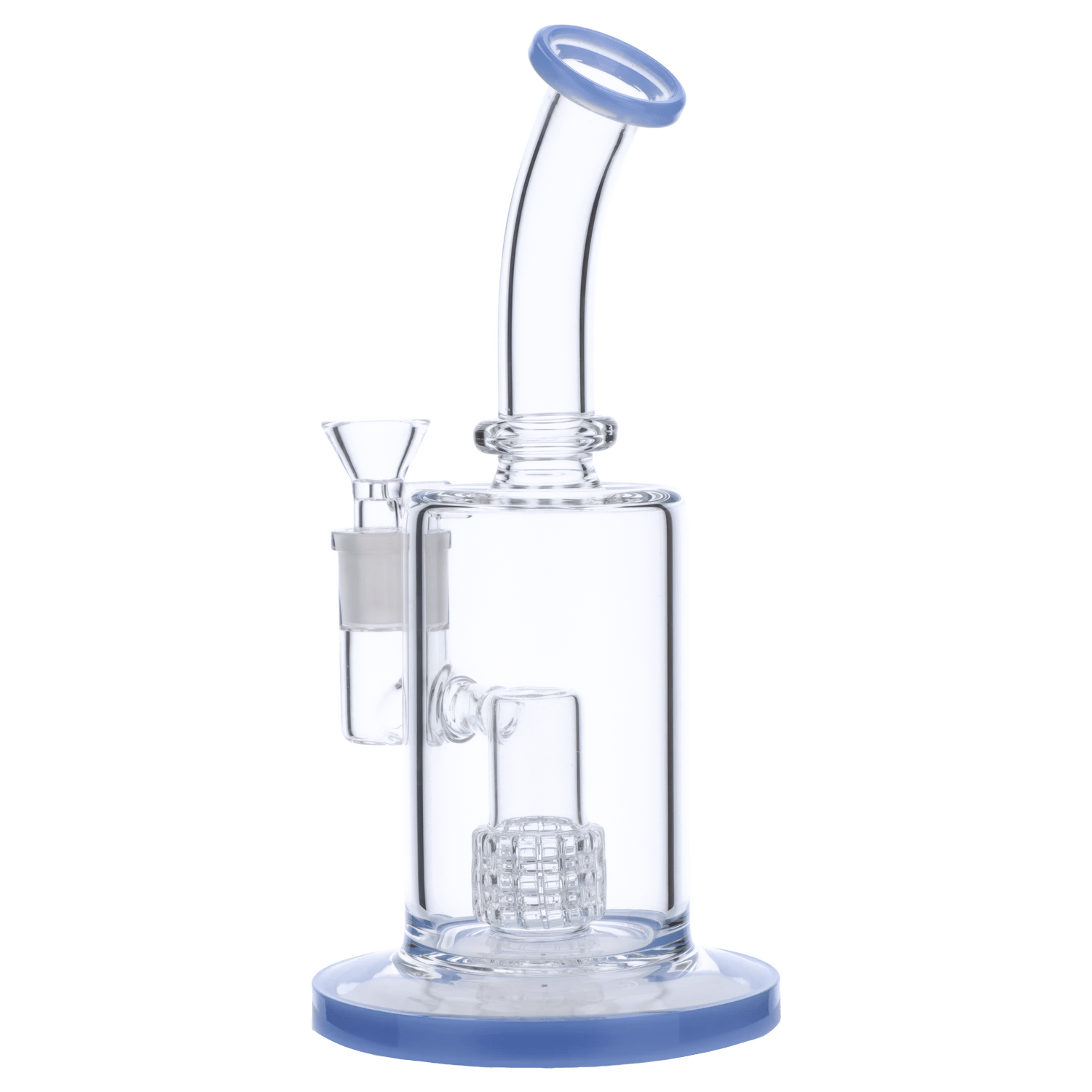 Valiant Each Valiant Bent Neck Water Pipe w/ Matrix Perc - Assorted - 8in. Bongs