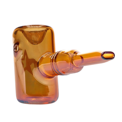 Famous Design Each Famous Design Lava Fumed Lrg Sherlock -Orange-5in. Handpipes