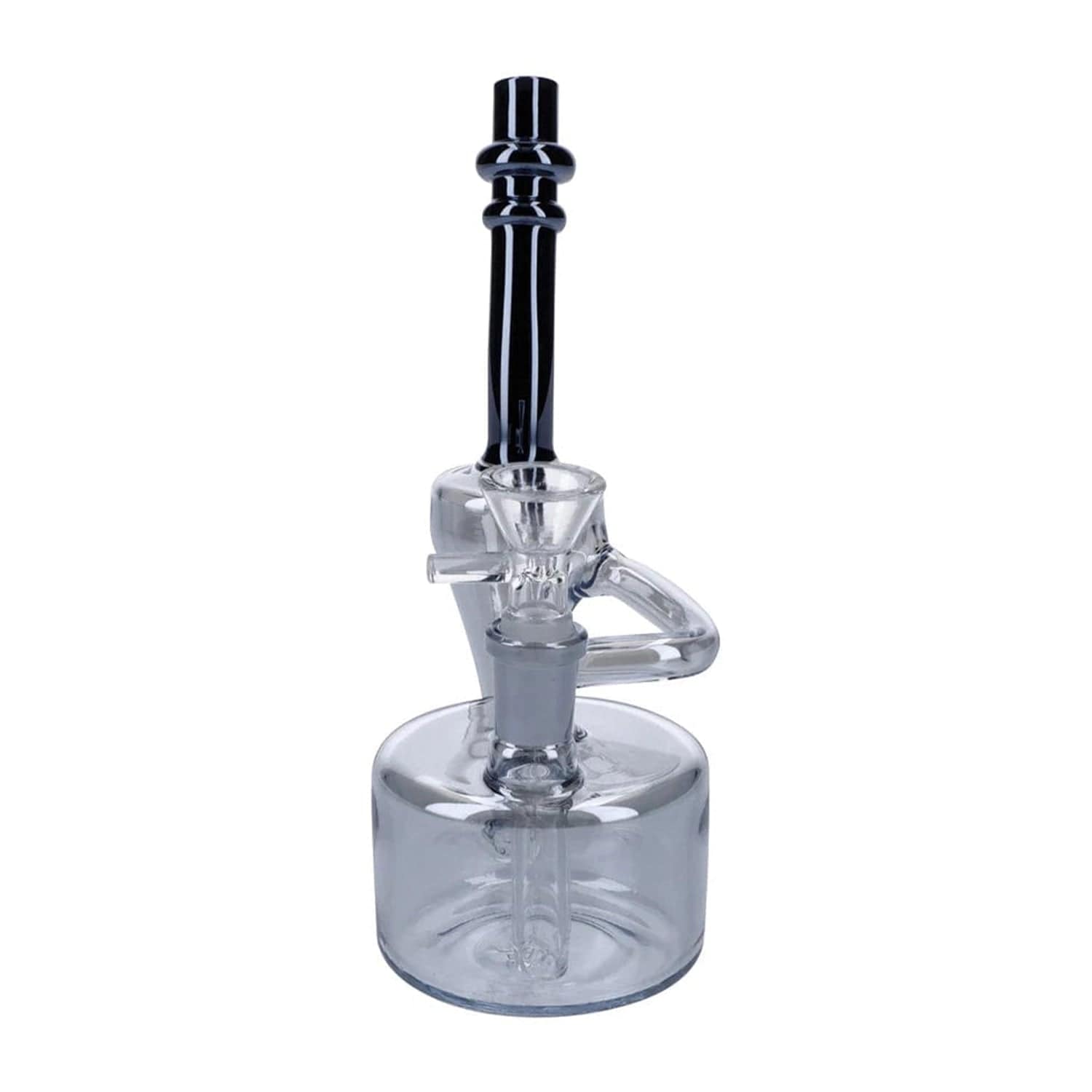 Valiant Each Electronic Painting Bubbler w/Bowl & Quartz-Smoke-6" Bongs