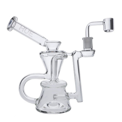 Hue Each Hue Hourglass Dab Rig Clear - 7.5" Dab Rigs