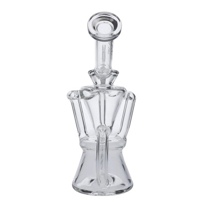 Hue Each Hue Hourglass Dab Rig Clear - 7.5" Dab Rigs