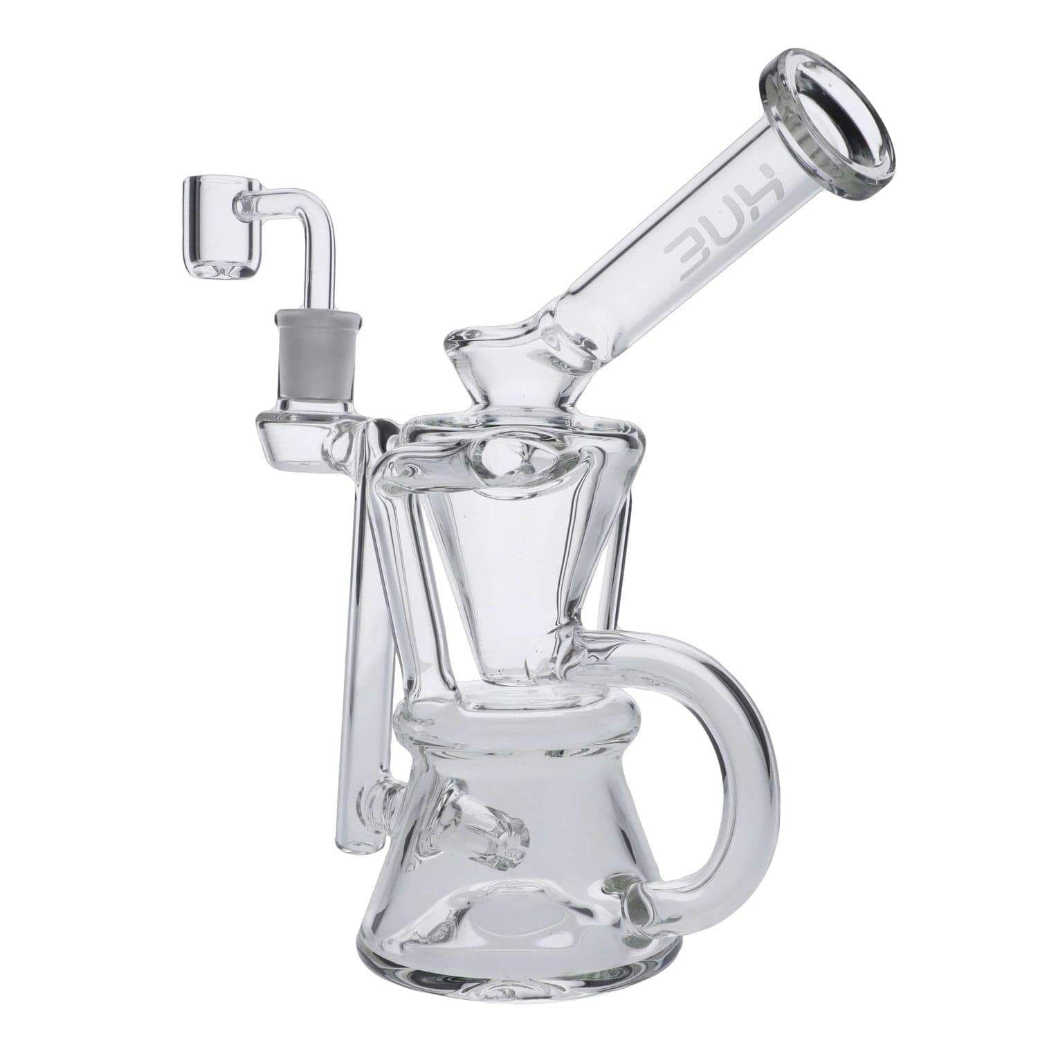 Hue Each Hue Hourglass Dab Rig Clear - 7.5" Dab Rigs