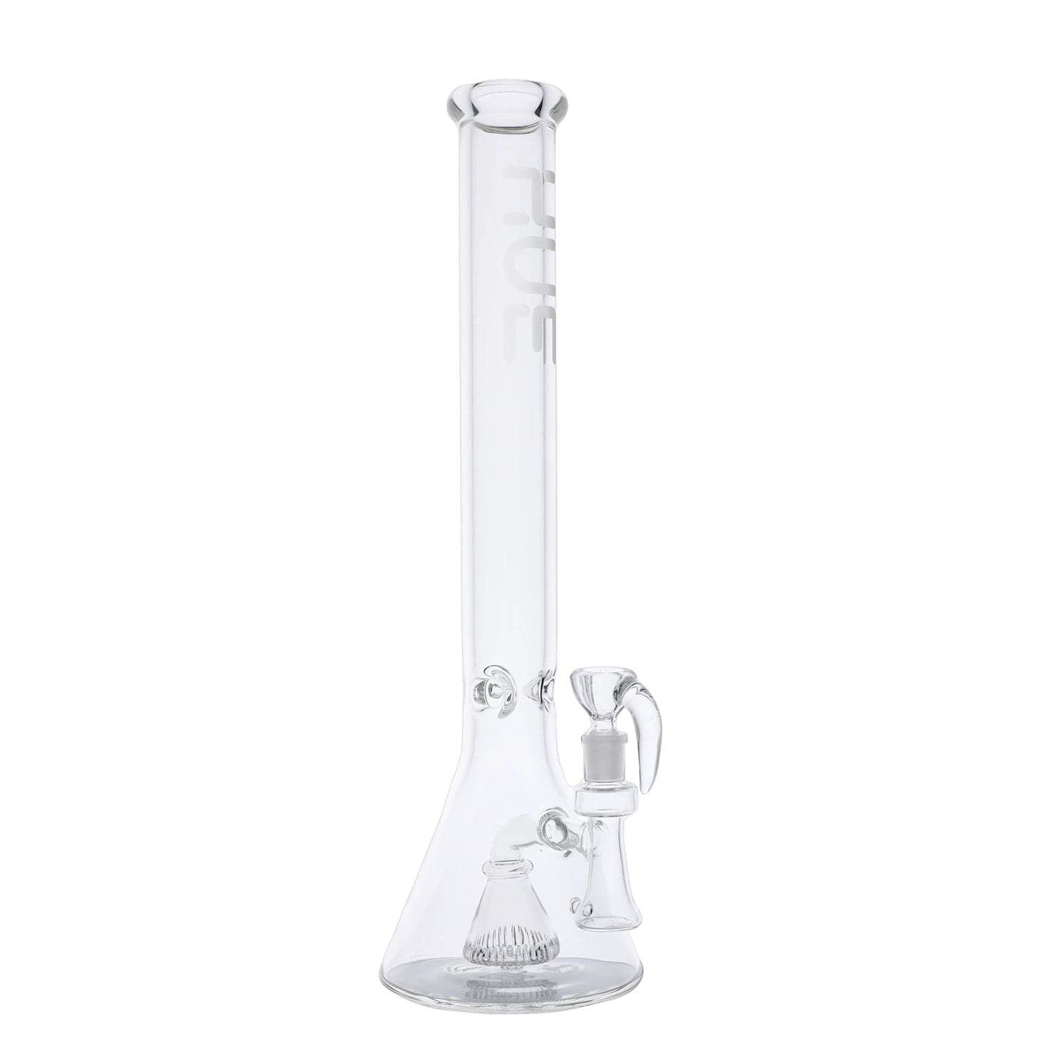 Hue Each Hue Professor Water Pipe Clear - 18.5" Bongs