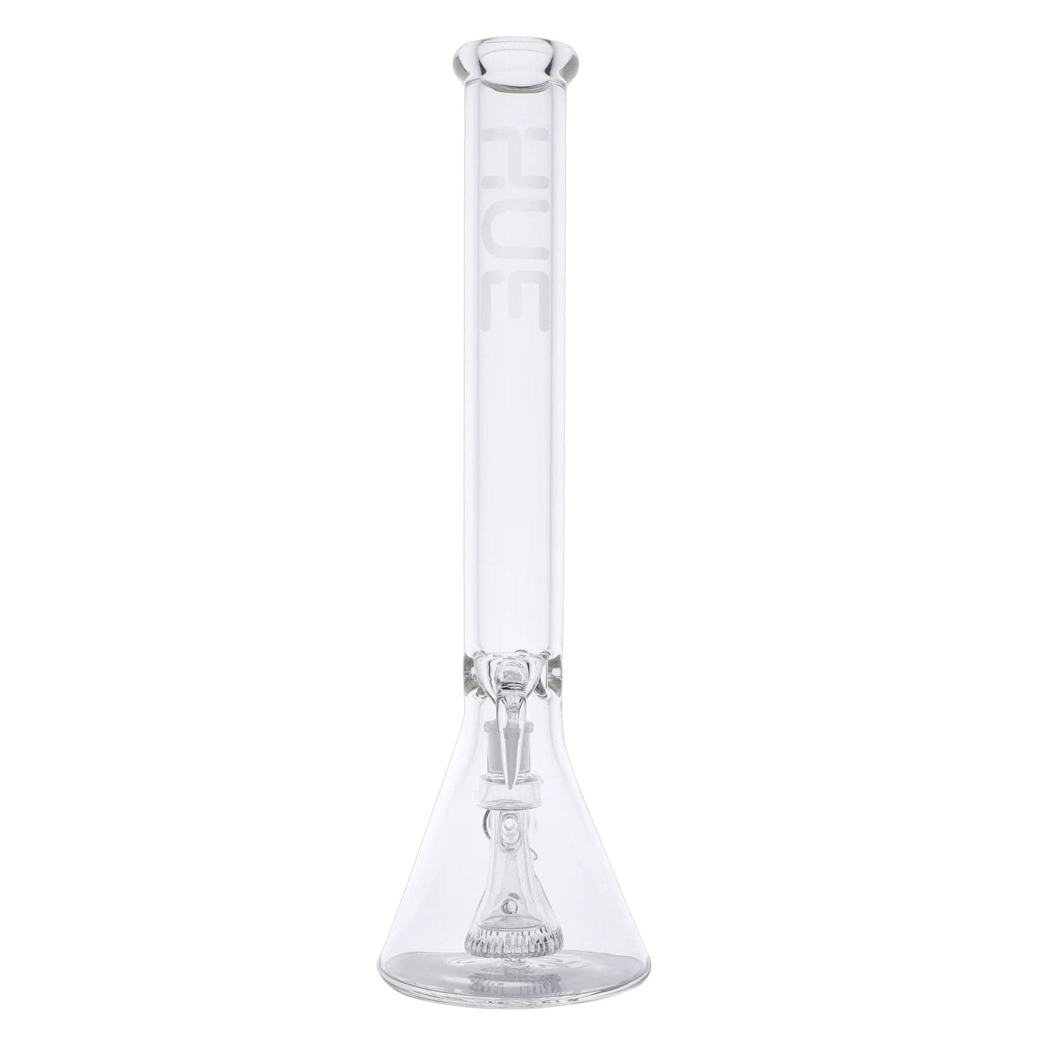 Hue Each Hue Professor Water Pipe Clear - 18.5" Bongs