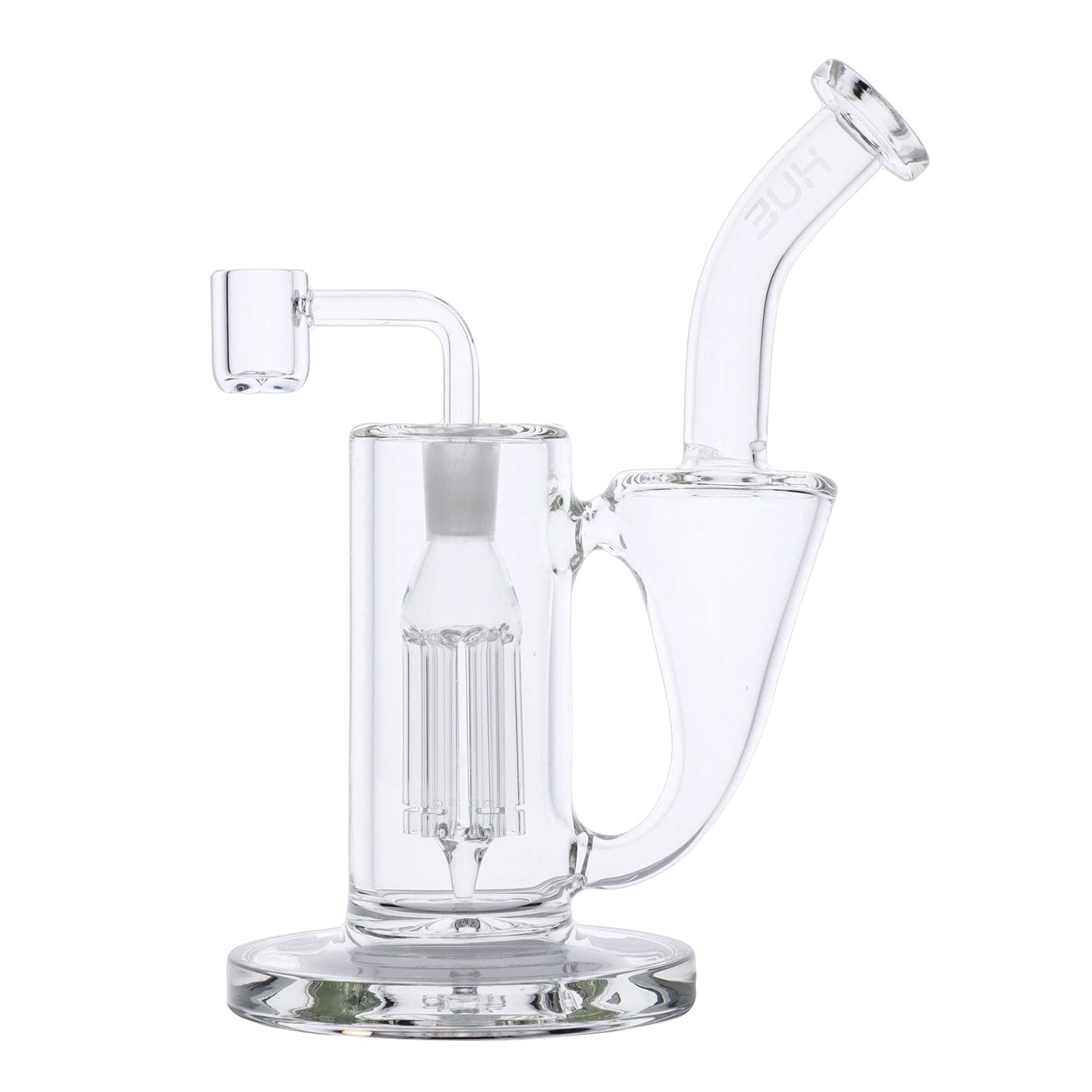 Hue Each Hue Whirlpool Dab Rig Clear - 9" Dab Rigs