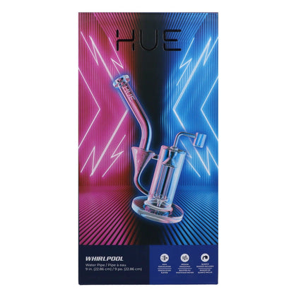 Hue Each Hue Whirlpool Dab Rig Clear - 9" Dab Rigs