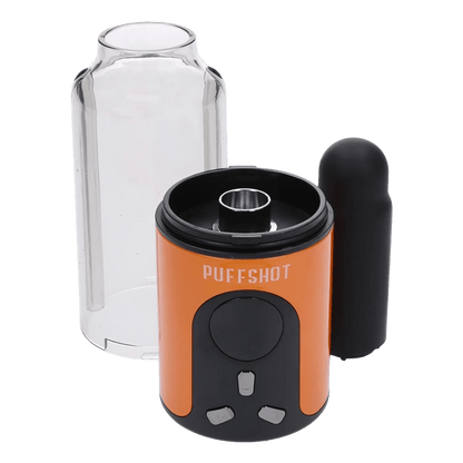 Puffshot EACH Puffshot Portable 510 Vape Cup Orange Vape Batteries