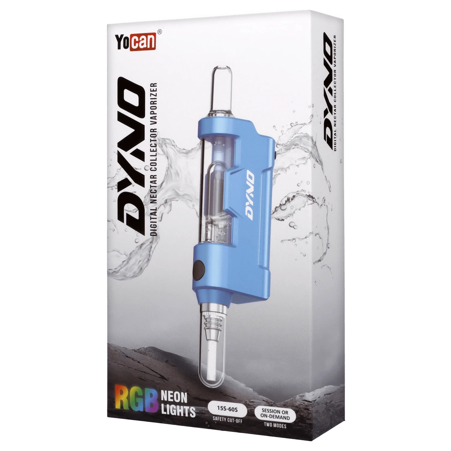 Yocan EACH Yocan Dyno Kit Blue Bubbler Vaporizer | Canna Cabana Concentrate Vaporizer