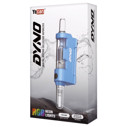 Yocan EACH Yocan Dyno Kit Blue Bubbler Vaporizer | Canna Cabana Concentrate Vaporizer