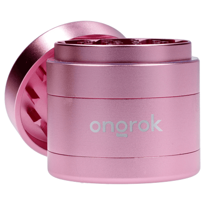 Ongrok EACH Ongrok 4 Piece EZ Open Grinder 2.0 - Rose Gold Accessories