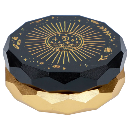 Famous Design EACH Astral Power Aluminum 2-Stage Grinder - Black & Gold Accessories