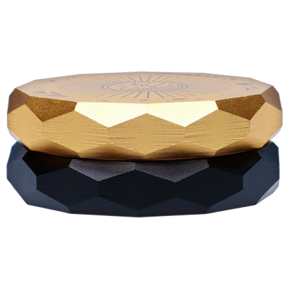 Famous Design EACH Astral Power Aluminum 2-Stage Grinder - Black & Gold Accessories