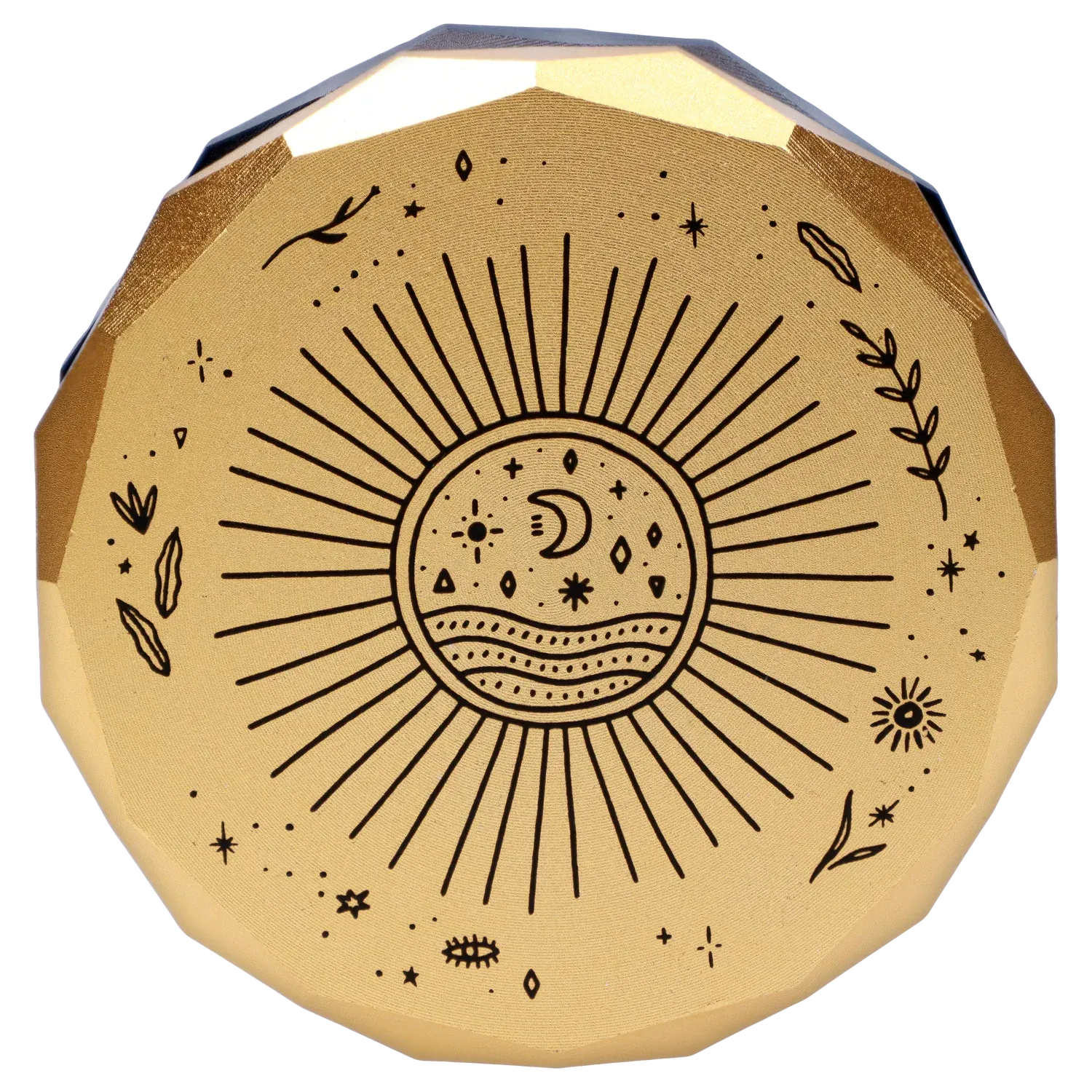 Famous Design EACH Astral Power Aluminum 2-Stage Grinder - Black & Gold Accessories