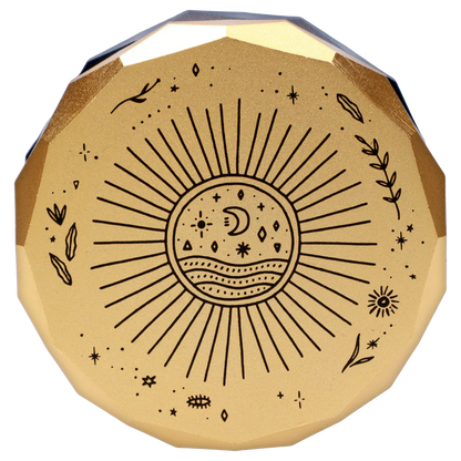 Famous Design EACH Astral Power Aluminum 2-Stage Grinder - Black & Gold Accessories