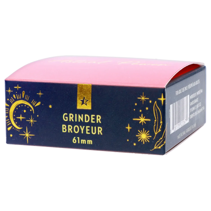 Famous Design EACH Astral Power Aluminum 2-Stage Grinder - Black & Gold Accessories