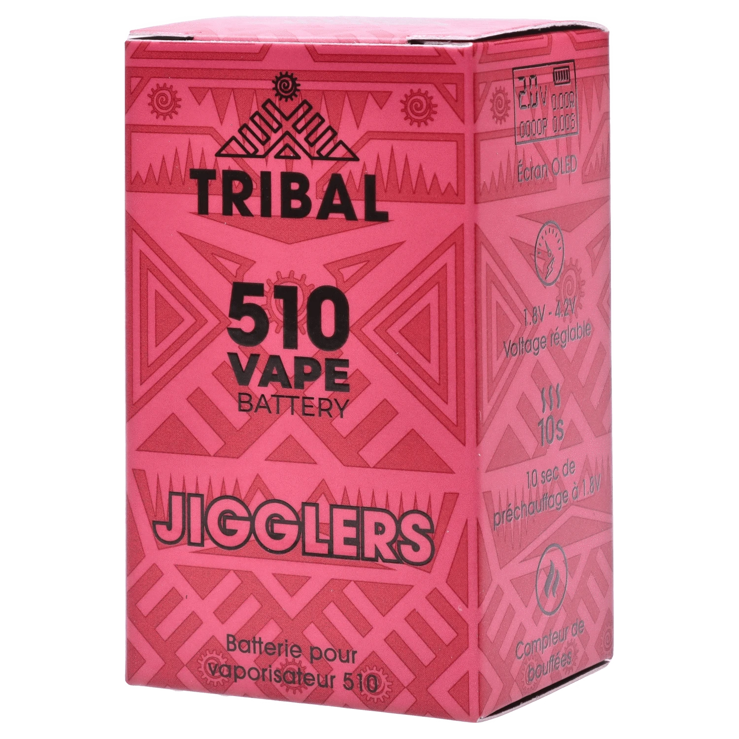 Tribal Each Tribal – Genetic Pro 510 Batteries – Jigglers Vape Batteries