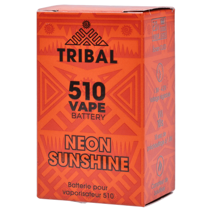 Tribal Each Tribal – Genetic Pro 510 Batteries – Neon Sunshine Vape Batteries
