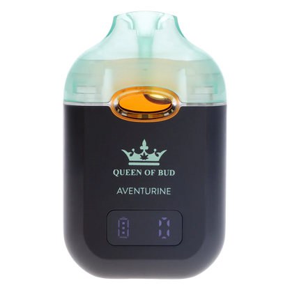Queen of Bud 1 g Aventurine Liquid Crystals Disposable Vape Vapes