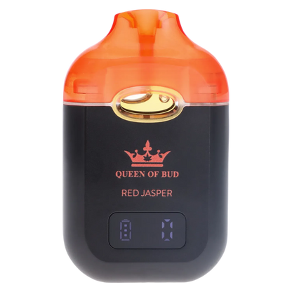 Queen of Bud 1 g Red Jasper Liquid Crystals Disposable Vape Vapes