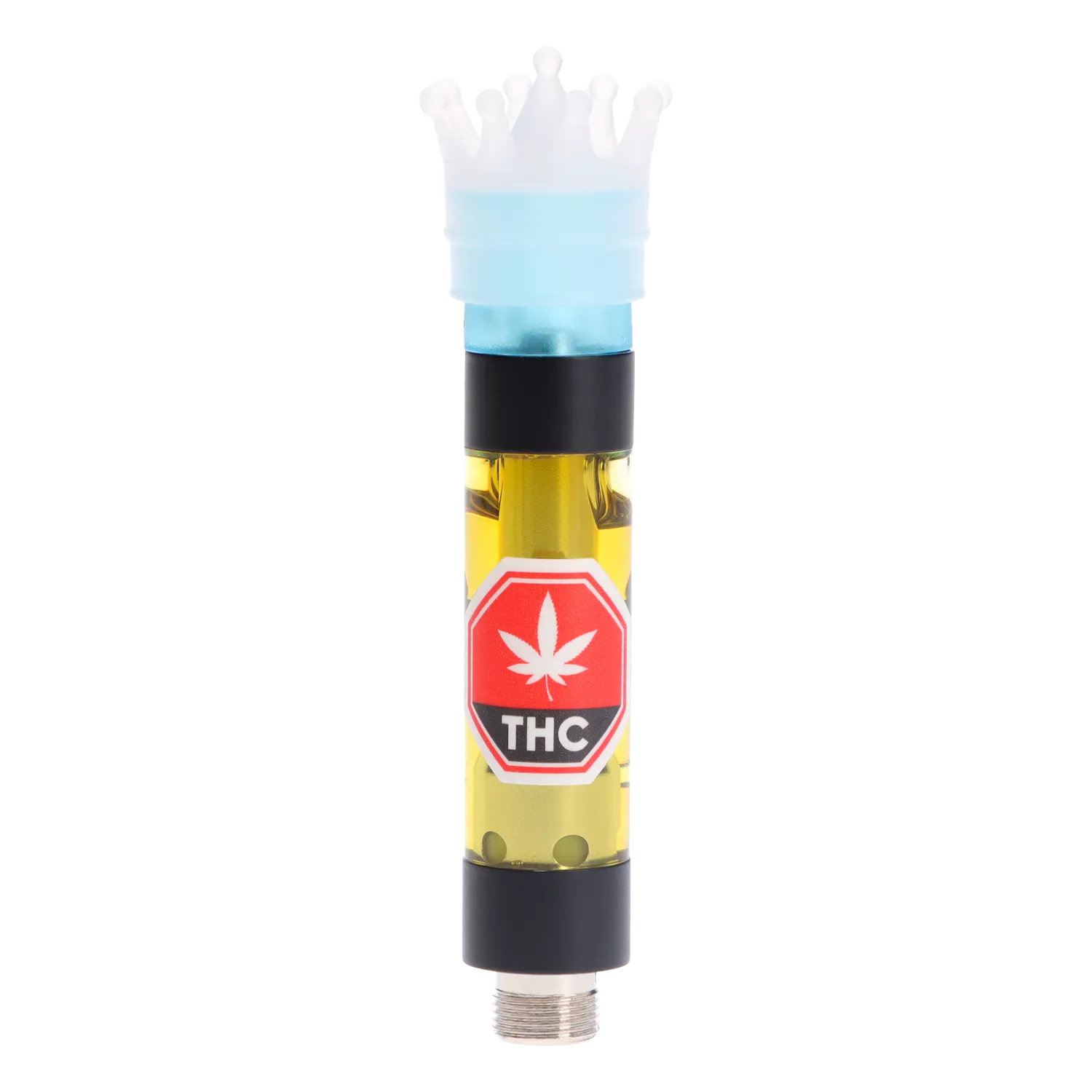 Queen of Bud 1 g Blue Topaz Liquid Crystals Vape Cartridge Vapes