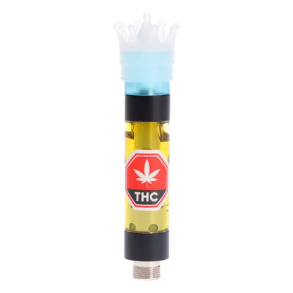 Queen of Bud 1 g Blue Topaz Liquid Crystals Vape Cartridge Vapes