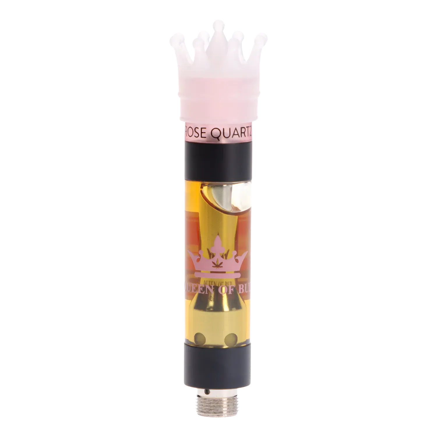 Queen of Bud 1 g Rose Quartz Liquid Crystals Vape Cartridge Vapes