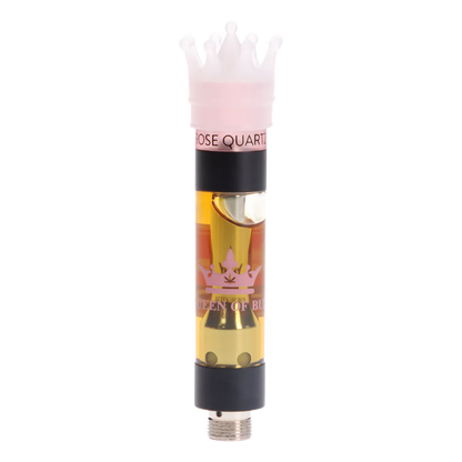 Queen of Bud 1 g Rose Quartz Liquid Crystals Vape Cartridge Vapes