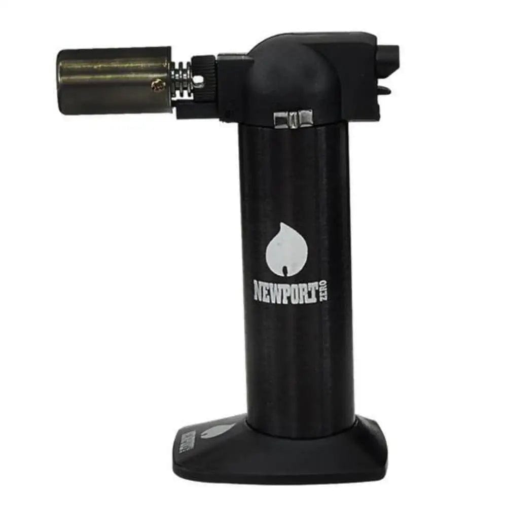 Newport Lighter Torch - Wavy Black | Canna Cabana: Lowest Price
