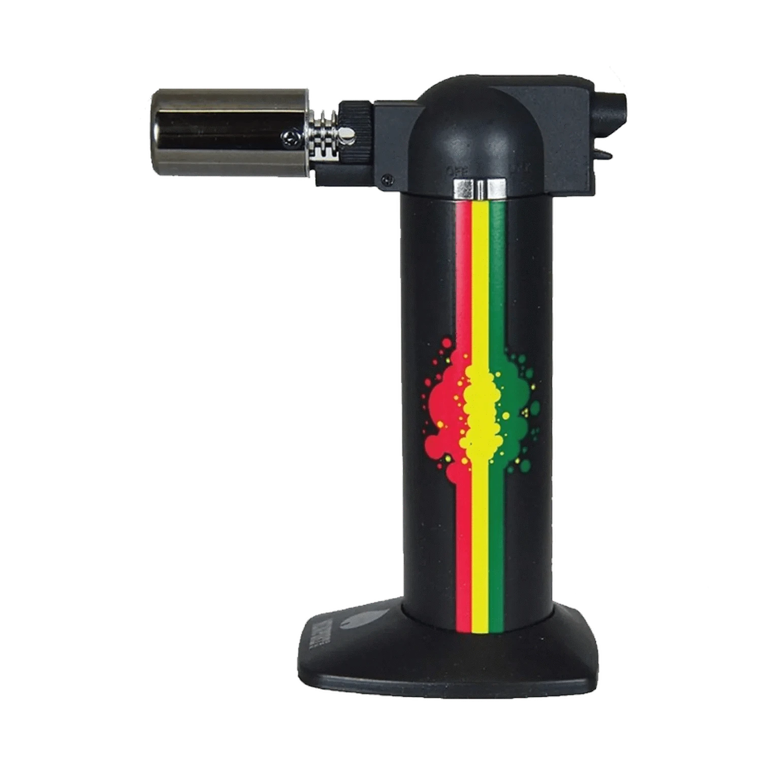 Newport Torch with Piezo Ignition - Rasta 6in: Lowest Price