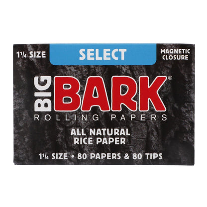 Bigbark Each Bigbark Select Rolling Papers - 1 ¼ Papers & Cones