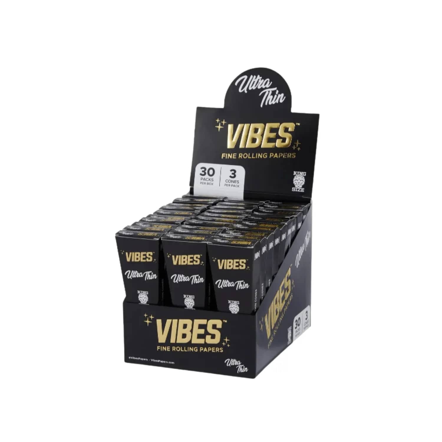 Vibes Each Vibes Ultra Thin Cones - 1 ¼ Papers & Cones