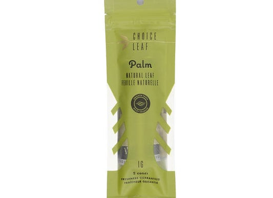 Front view of the Choice Leaf Medium Goji Cones 2pk, showing the packaged cones against a white background.