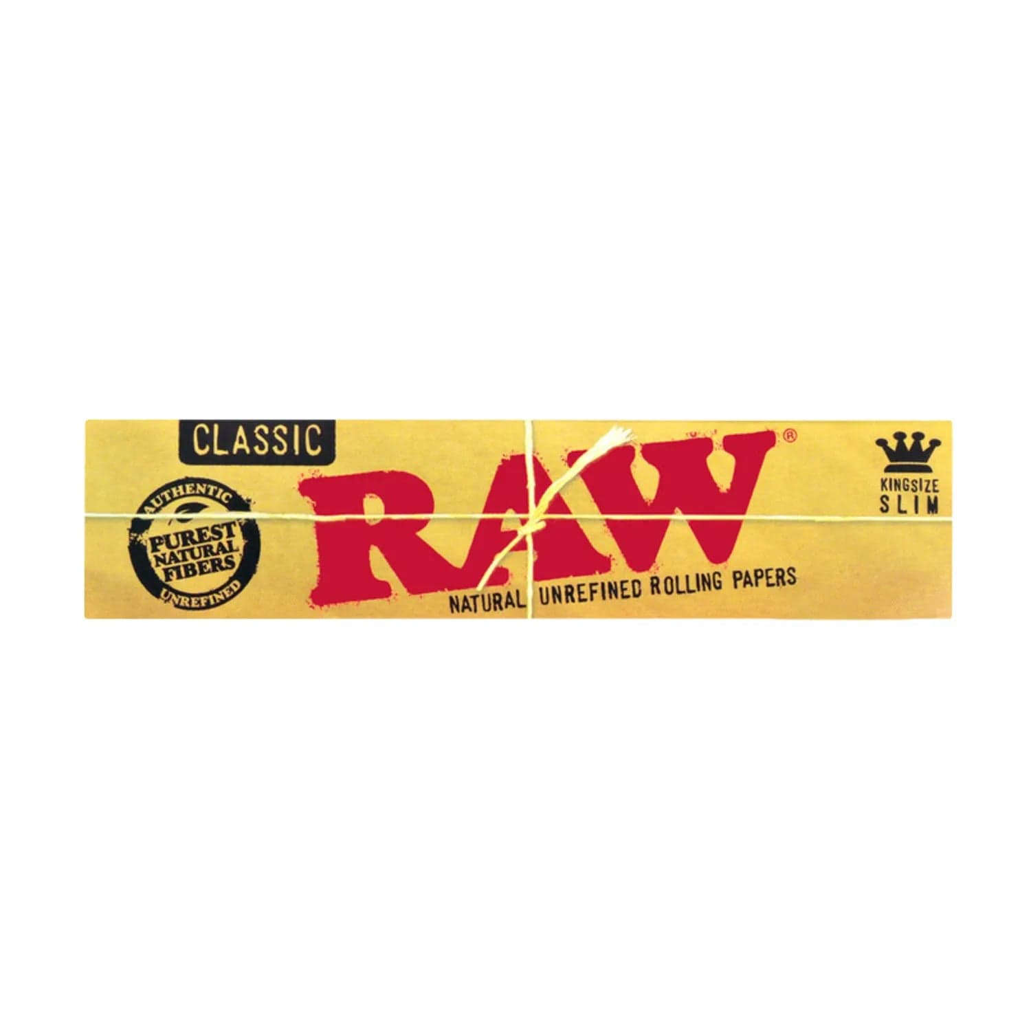 RAW Each Raw Natural Unbleached Rolling Papers - King Size Slim Papers & Cones