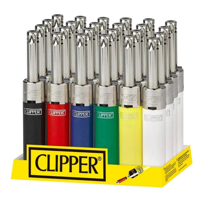 Clipper Each Clipper Minitube - Solid Assorted Lighters & Torches