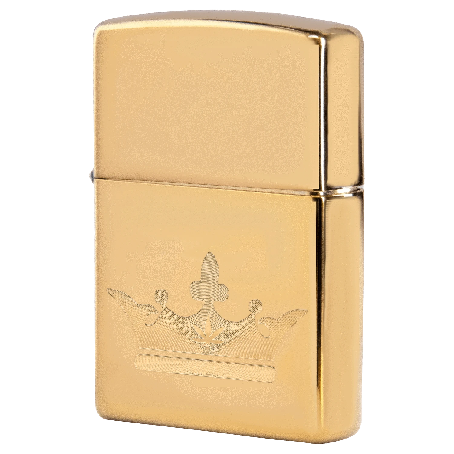 Queen of Bud EACH Queen of Bud Golden Majesty Zippo Lighter | Canna Cabana Accessories