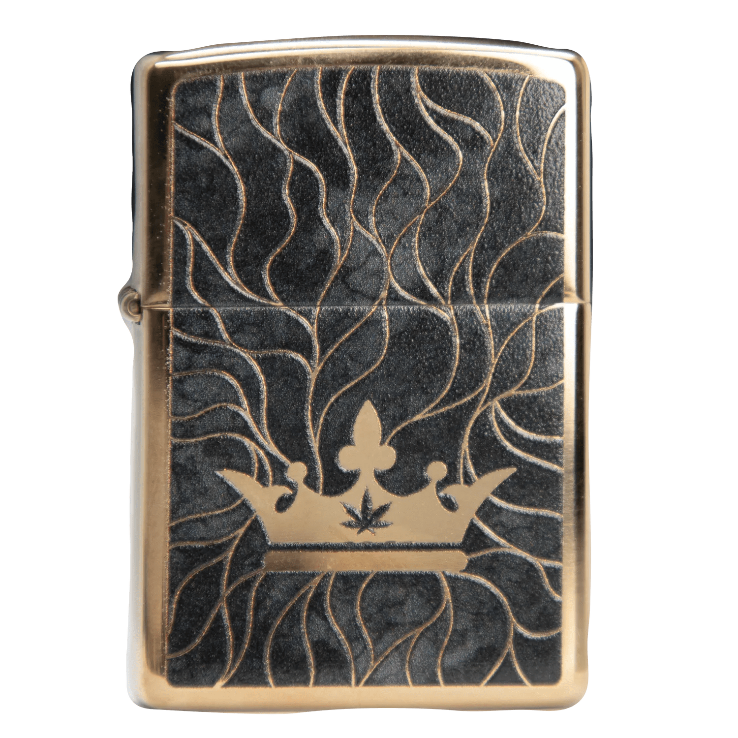 Queen of Bud EACH Queen of Bud Black Obsidian Mosaic Zippo Accessories