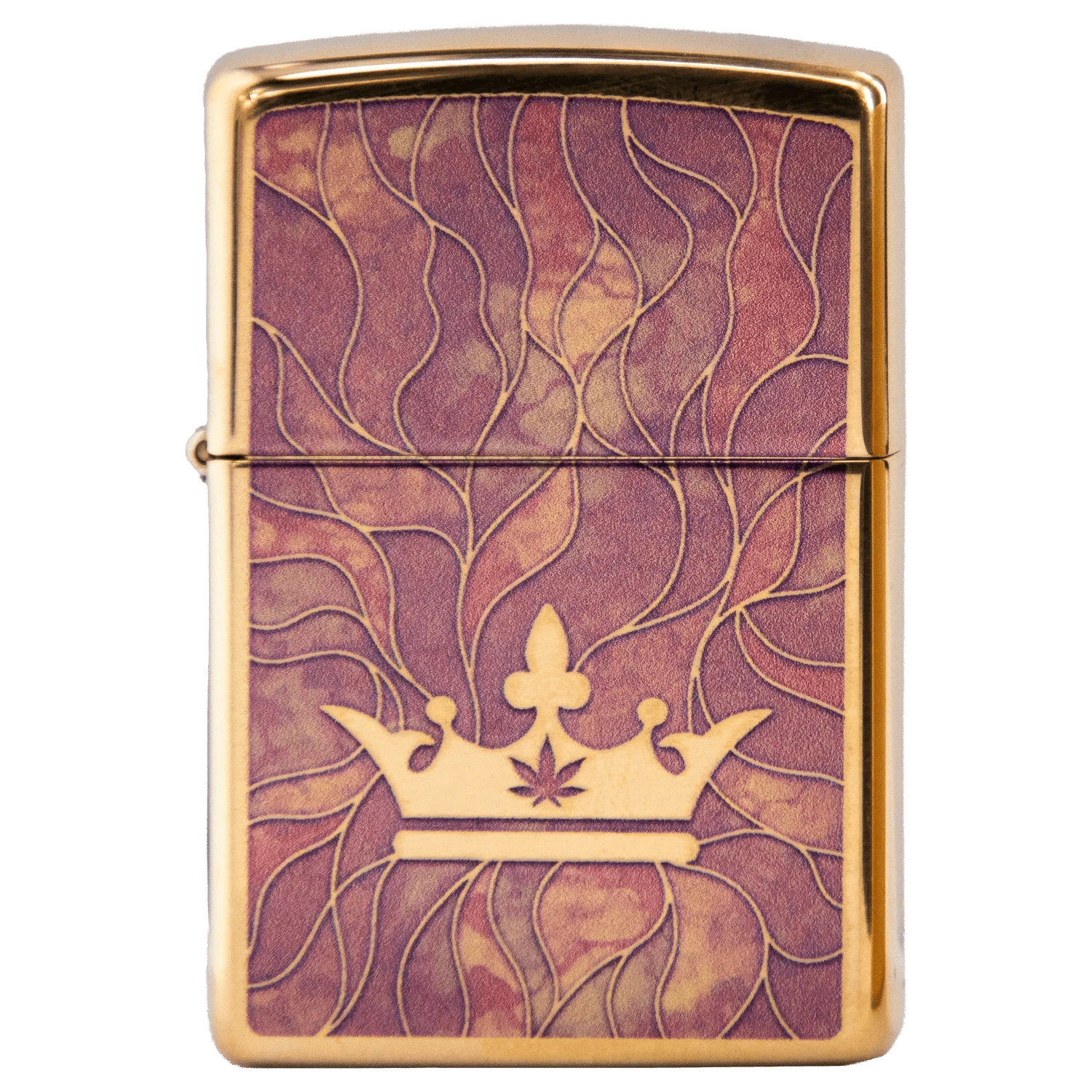 Queen of Bud Rose Quartz Mosaic Zippo Lighter USA: Lowest Price Queen of Bud Rose Quartz Mosaic Zippo Lighter USA: Lowest Price
