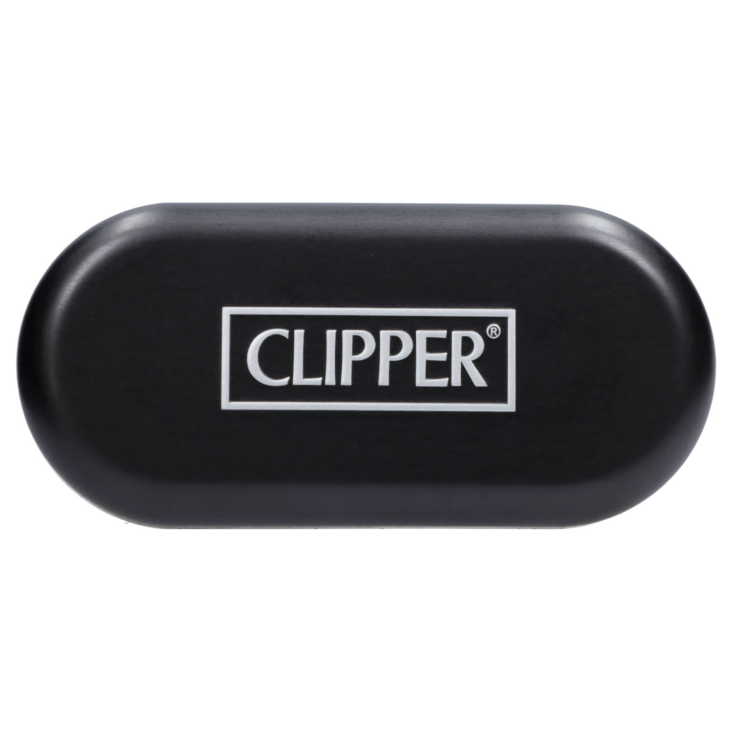 A close-up shot of the Metal Purple Rain Lighter, showing its metallic finish and branding on a plain background.