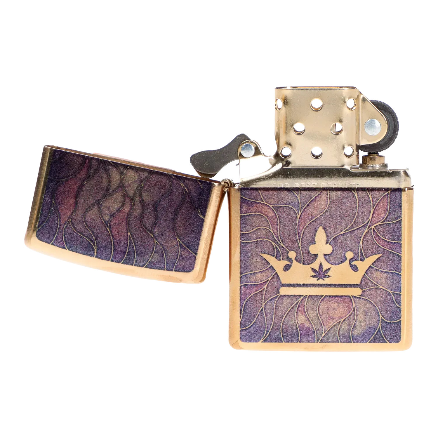 Queen of Bud Each Queen of Bud Zippo - Amethyst Accessories
