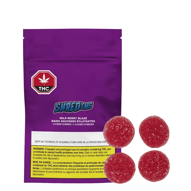 Shred'ems 4 Pack Gummies