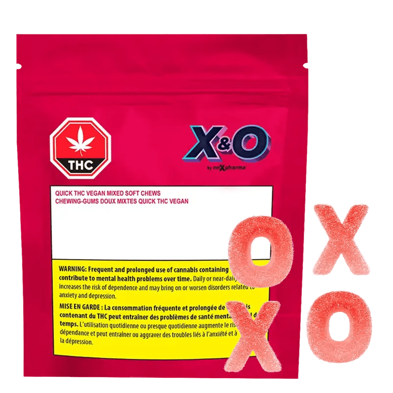 X&O 4 Pack Gummies