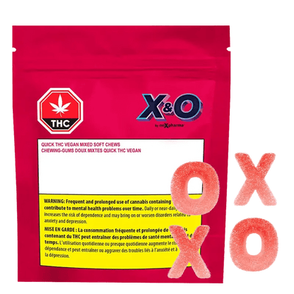 X&O 4 Pack Gummies