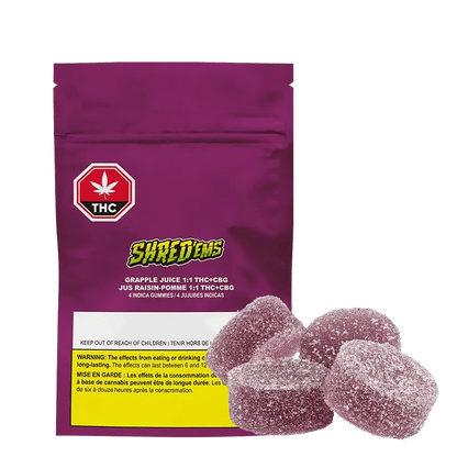 Shred'ems 4 Pack Gummies