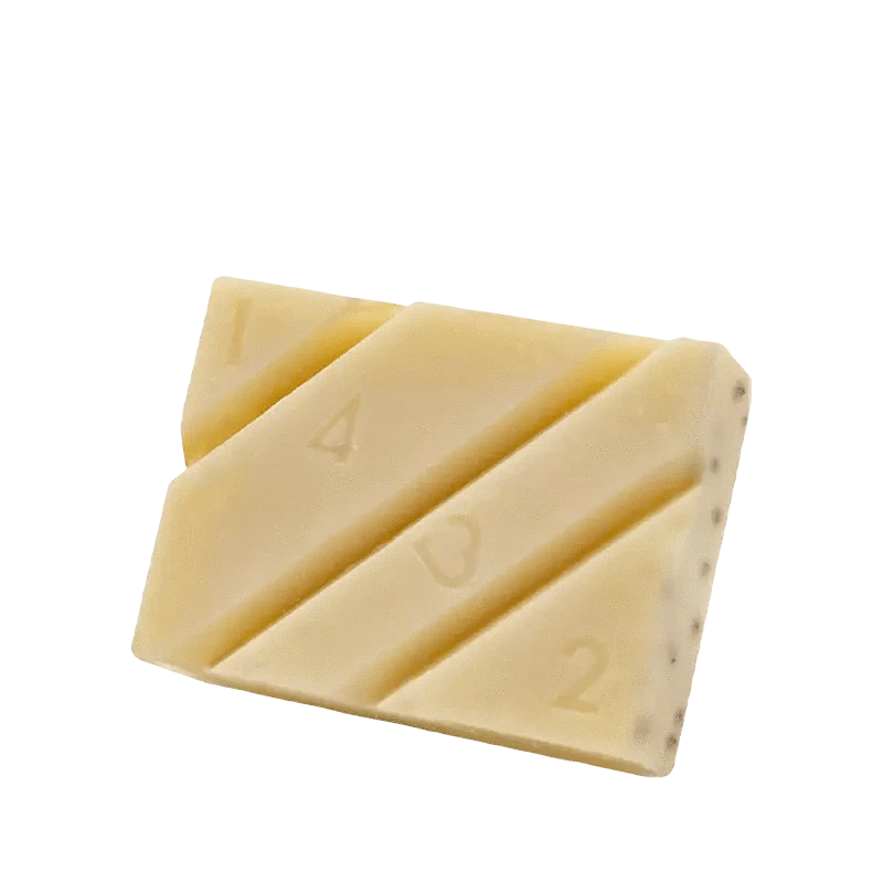 A close-up view of the Cookies & Cream 1:1, displaying its textured surface and simple, compact design.