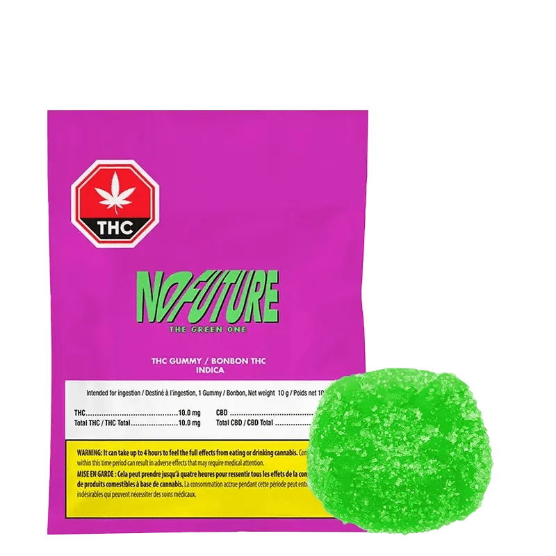 菓子 JM No Future - Lime Flavored THC Gummies Indica | Canna Cabana