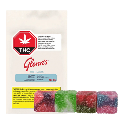 Glenn's 4 Pack Glenn's MDZ Multi Flavours Hybrid 4-Pack | Canna Cabana Gummies